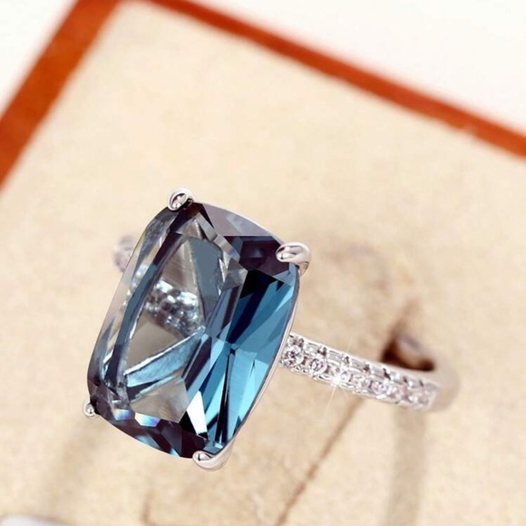 BRIDAL ENGAGEMENT RING WEDDING RING GG13 - Picture 3 of 7